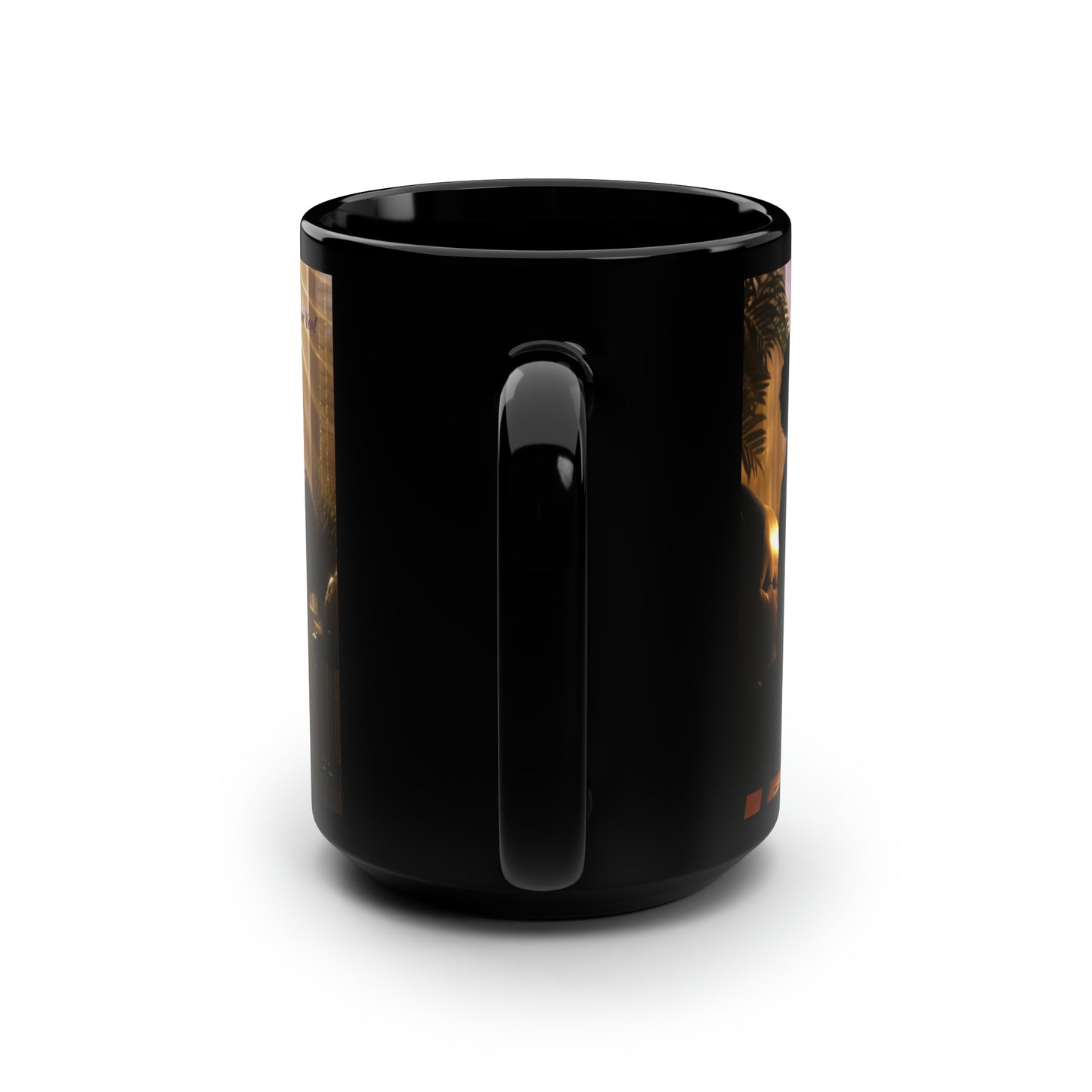 Black Mug, 15oz