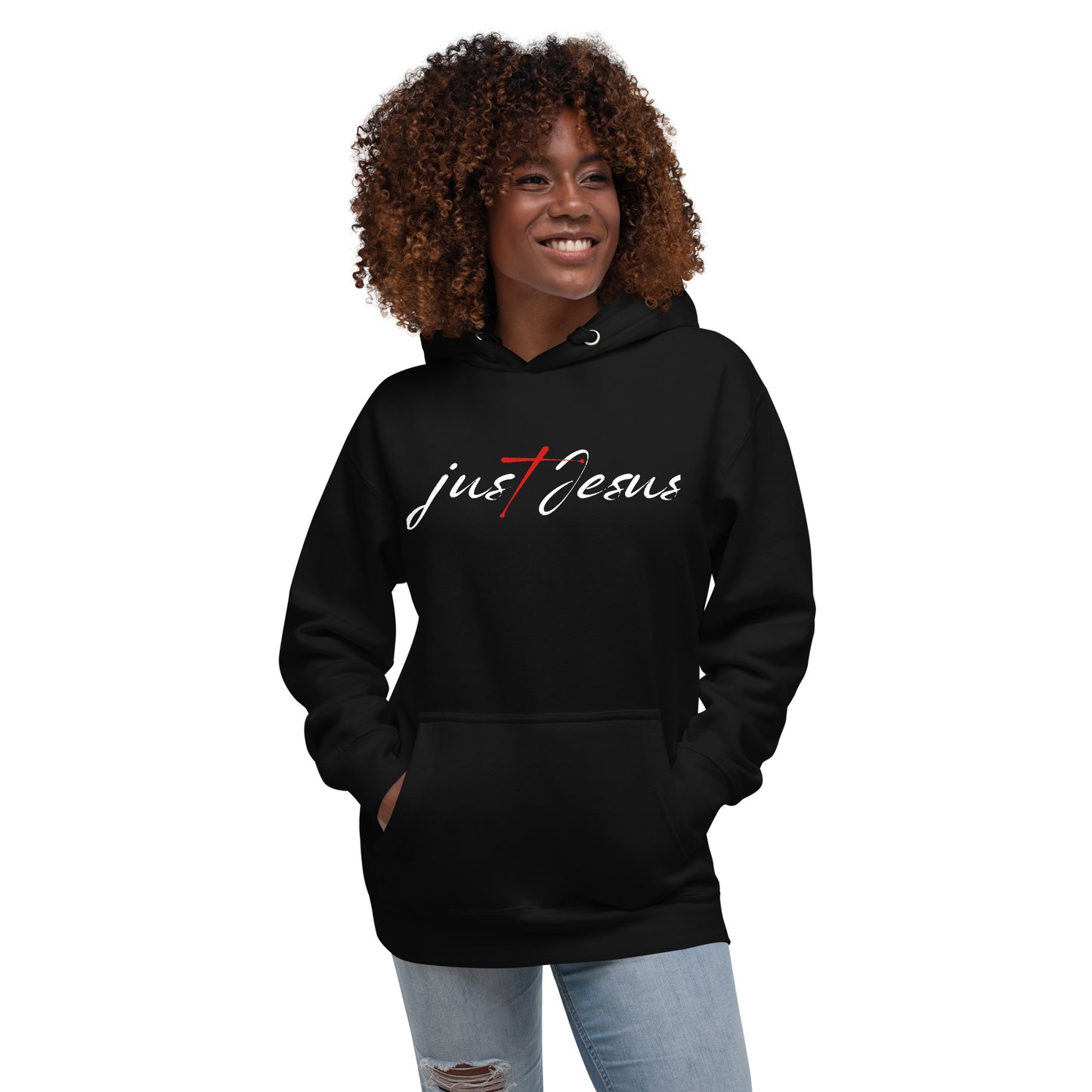The "Just Jesus" Ladies Hoodie