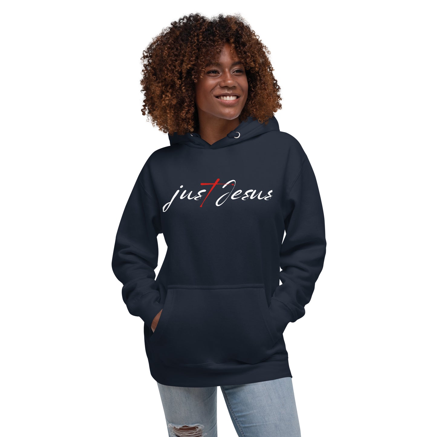 The "Just Jesus" Ladies Hoodie