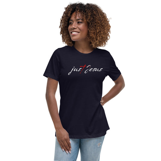 "Just Jesus" Women's Relaxed T-Shirt